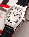Cartier White Gold Tortue Ref. WGTO0003 with Original Baguette Diamonds
