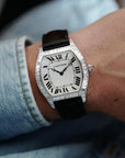 Cartier White Gold Tortue Ref. WGTO0003 with Original Baguette Diamonds