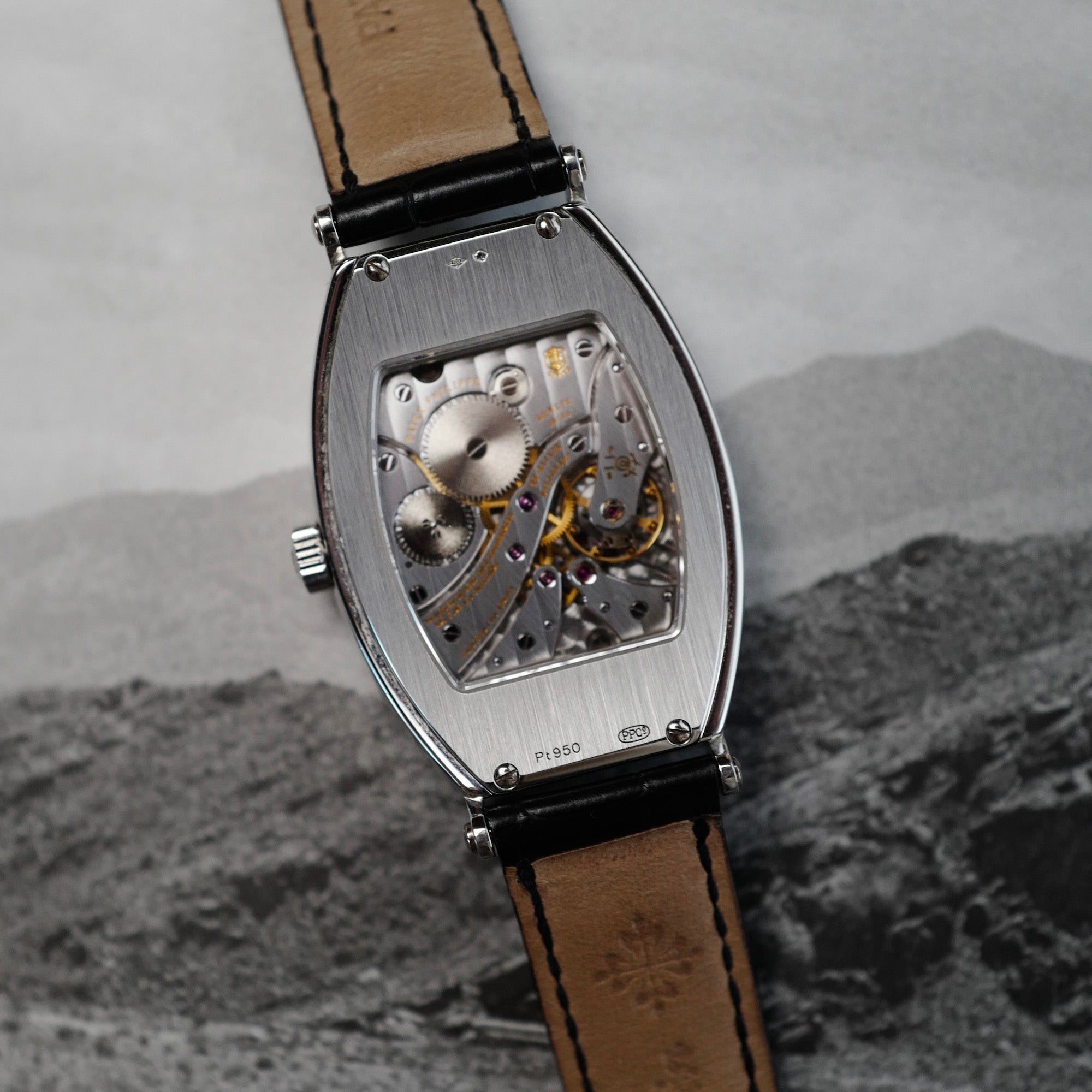 Patek Philippe Platinum Gondolo Ref. 5098