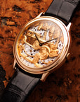 Audemars Piguet Rose Gold Rolls Royce Phantom Skeleton Dial Watch Ref. 14677
