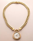 Bulgari Yellow Gold Monete Coin Necklace (Objet)