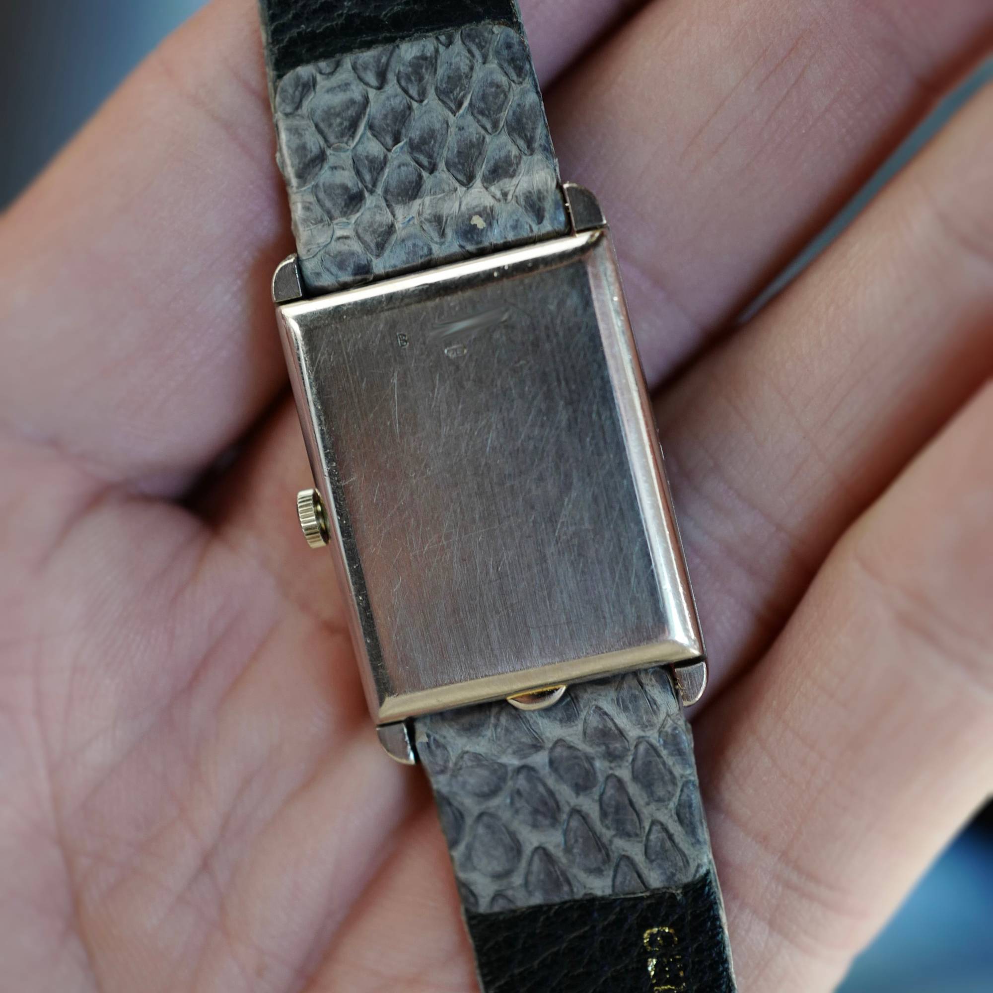 Audemars Piguet - Audemars Piguet White Gold Vintage Tank Watch - The Keystone Watches