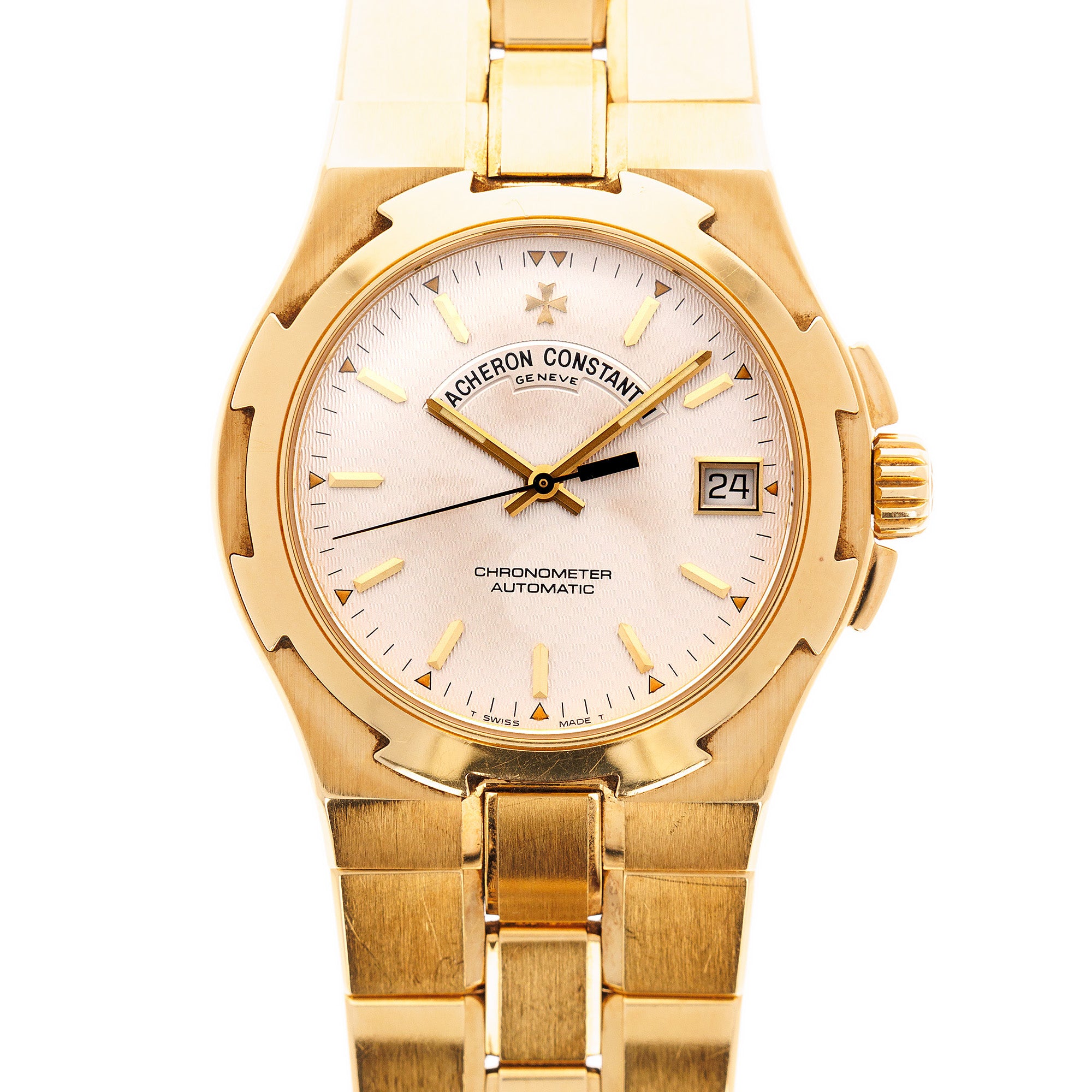 Vacheron Constantin - Vacheron Constantin Yellow Gold Overseas Ref. 42042 with Box and Papers - The Keystone Watches