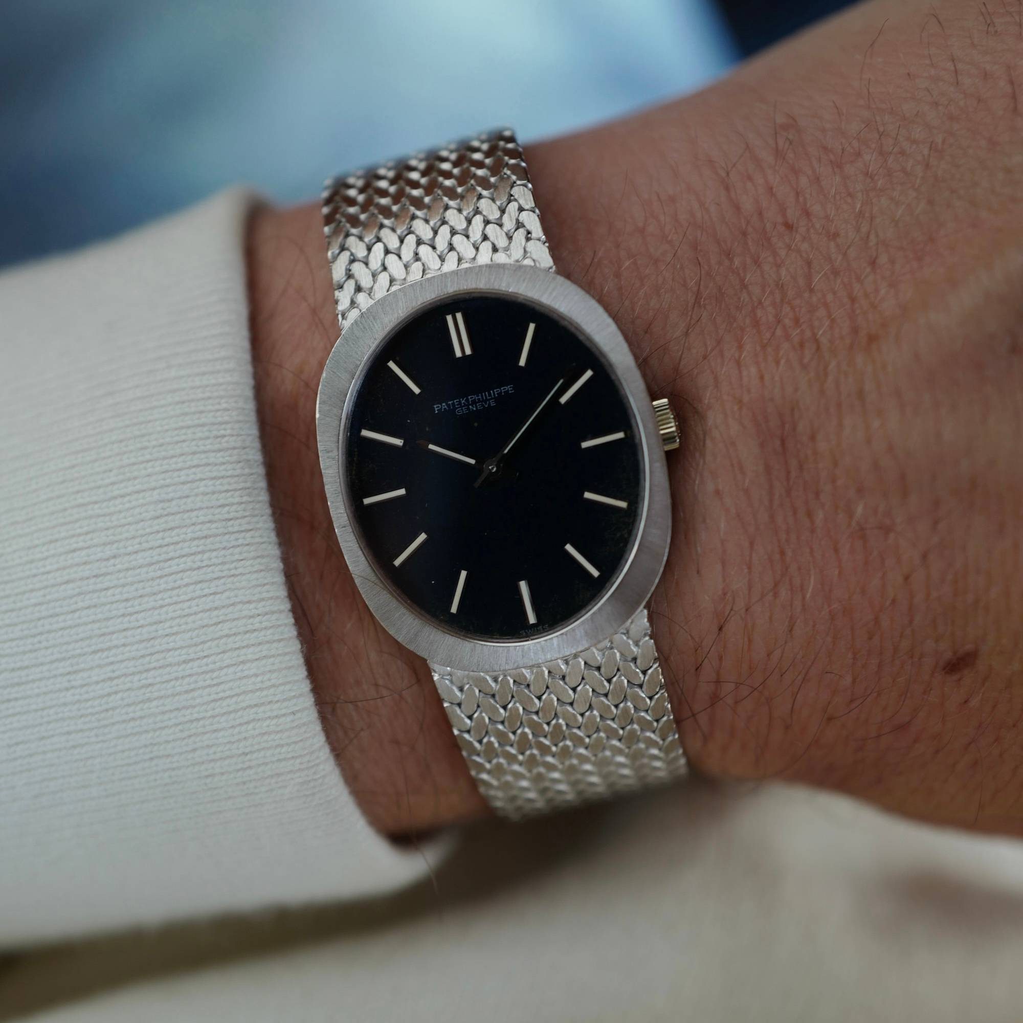 Patek Philippe - Patek Philippe White Gold Ellipse Ref. 3584 - The Keystone Watches