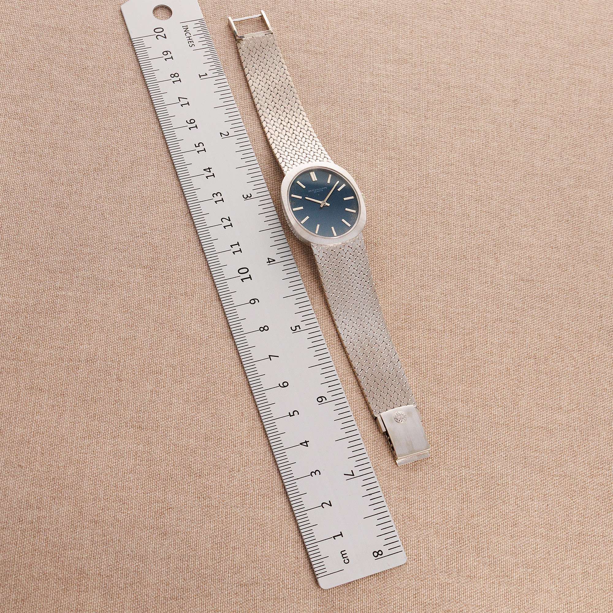 Patek Philippe White Gold Ellipse Ref. 3584