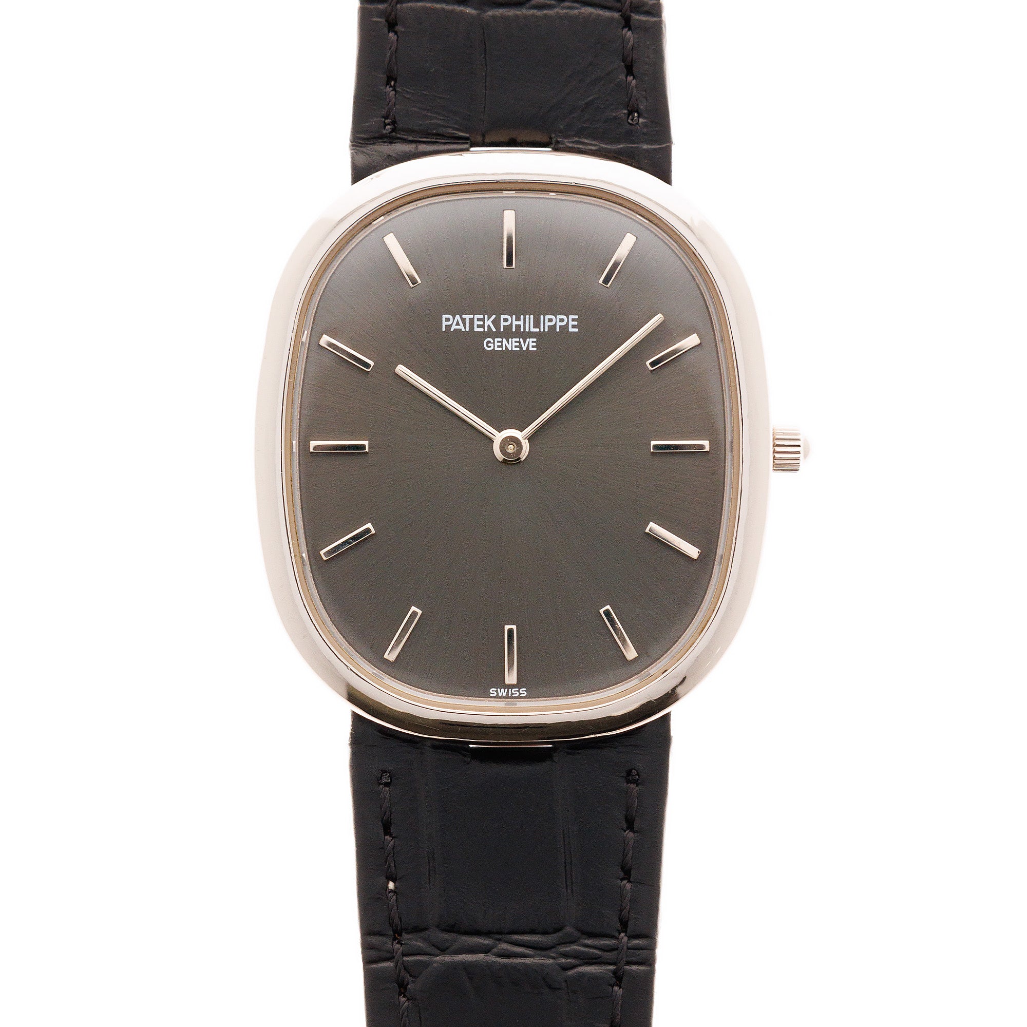 Patek Philippe White Gold Jumbo Ellipse Ref. 3738