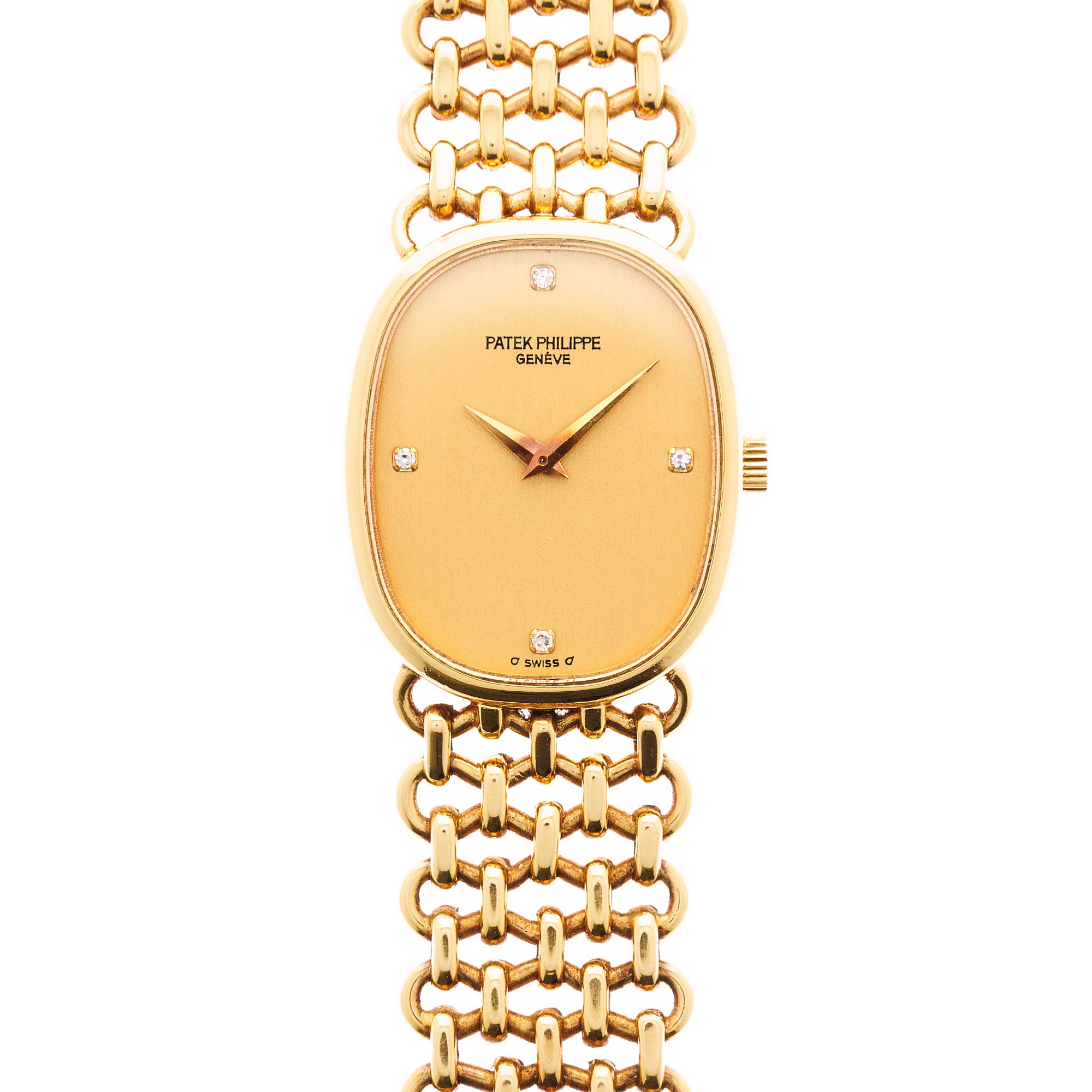 Patek Philippe Yellow Gold Ladies Ellipse with JPE Bracelet Ref. 4226