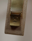 Audemars Piguet Yellow Gold Bracelet Watch with Rare Striped Dial