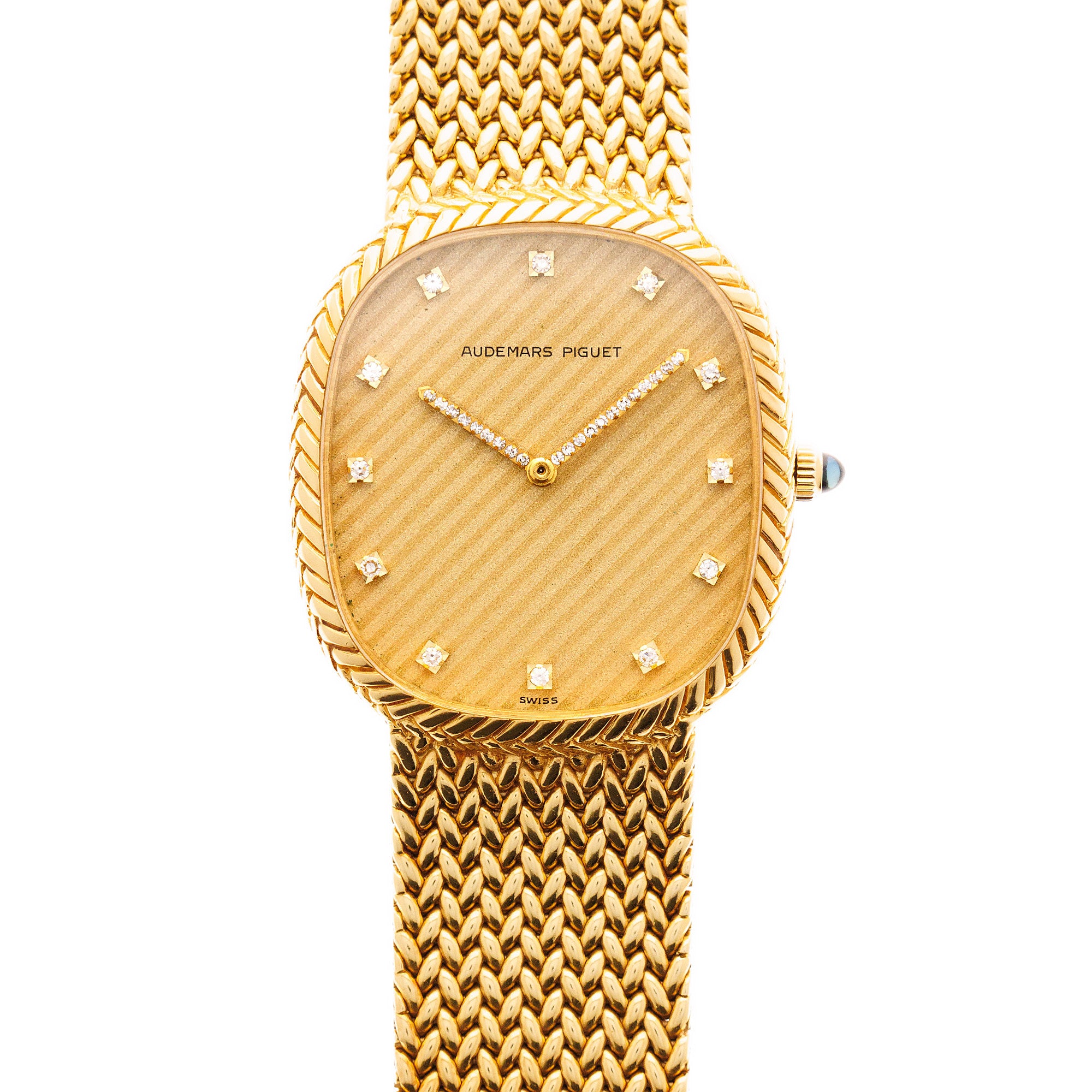 Audemars Piguet Yellow Gold Bracelet Watch Ref. 4109