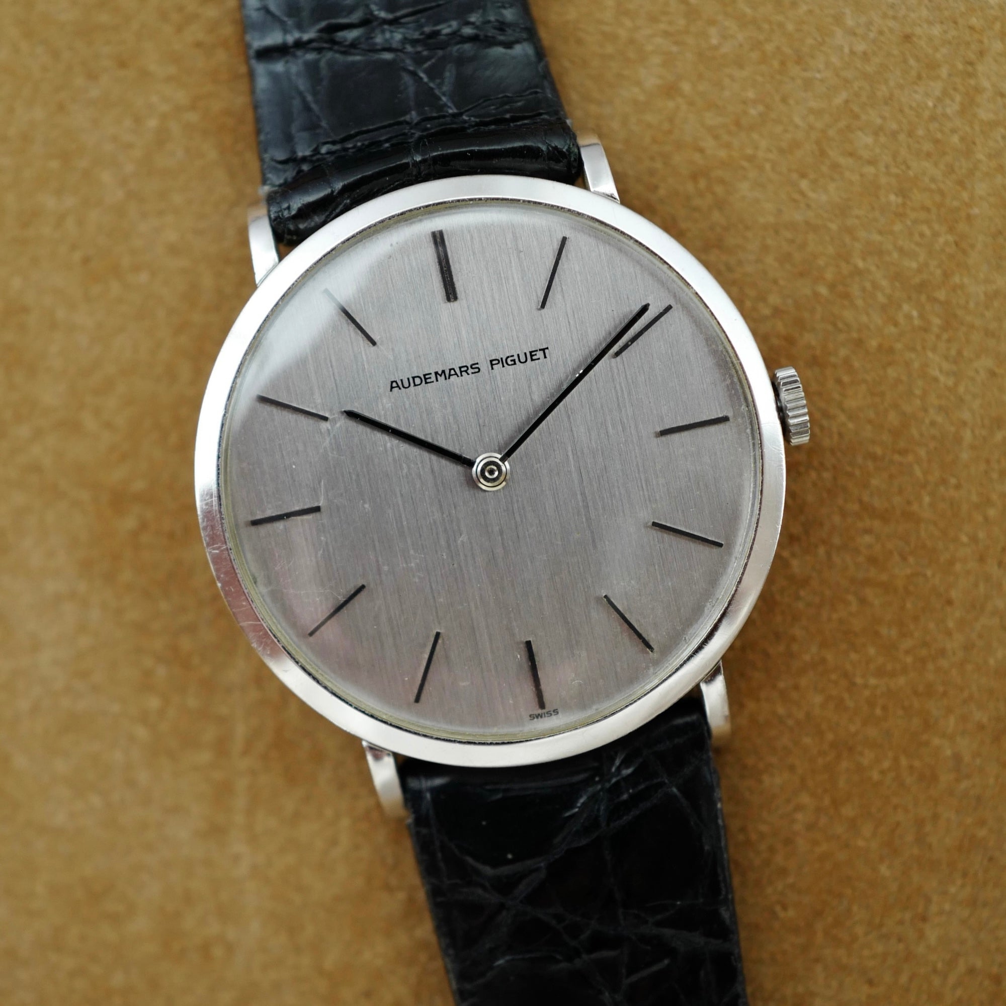 Audemars Piguet White Gold Round Dress Watch