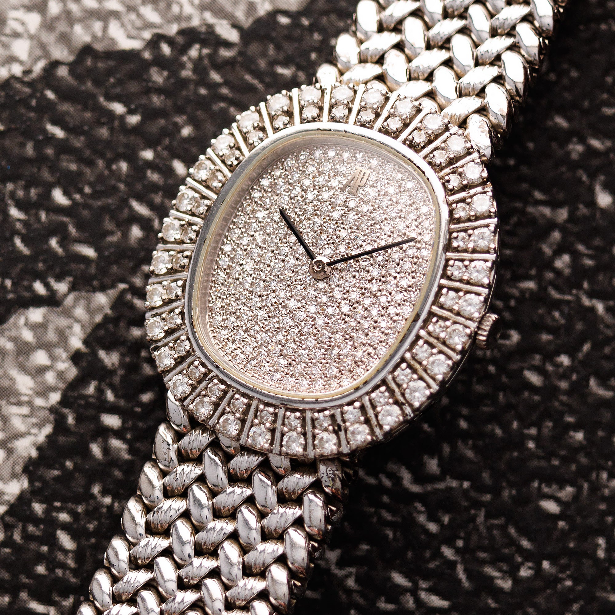 Audemars Piguet White Gold and Diamond Watch