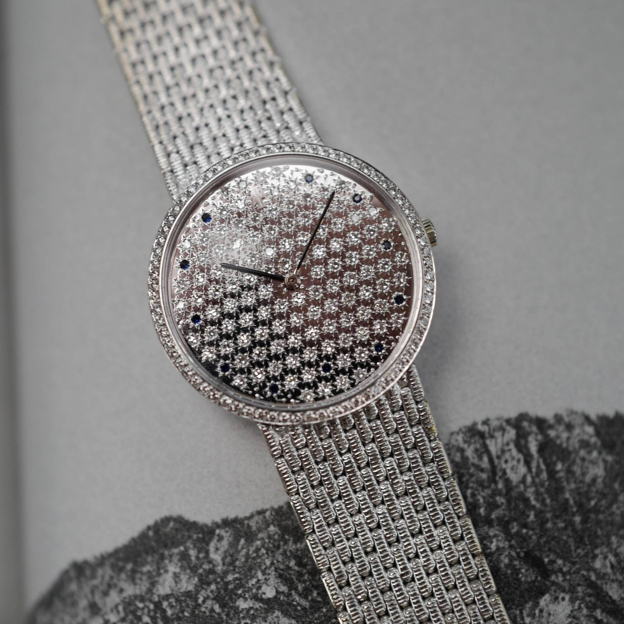 Audemars Piguet - Audemars Piguet Round Watch with Mirror Pave Dial - The Keystone Watches