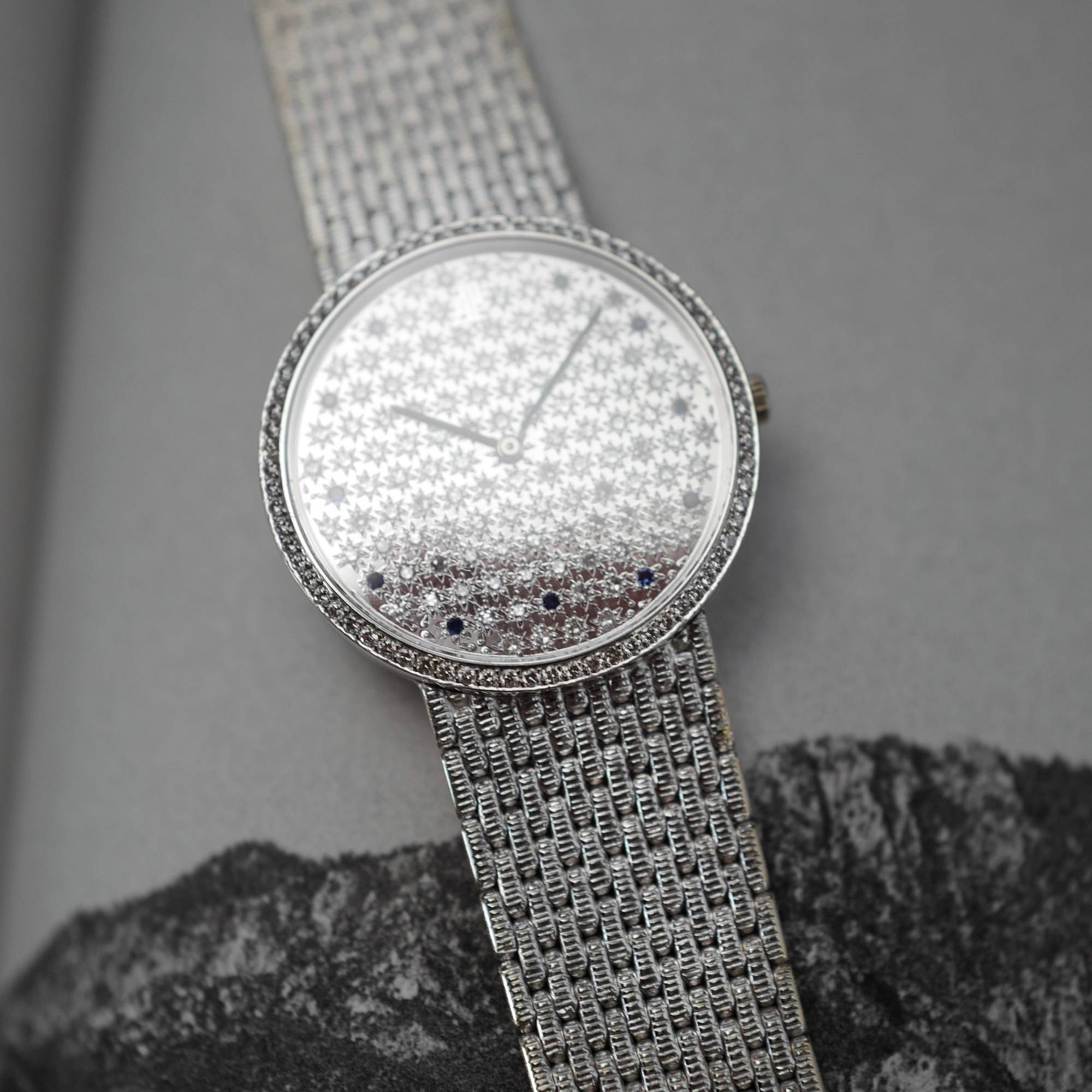 Audemars Piguet - Audemars Piguet Round Watch with Mirror Pave Dial - The Keystone Watches