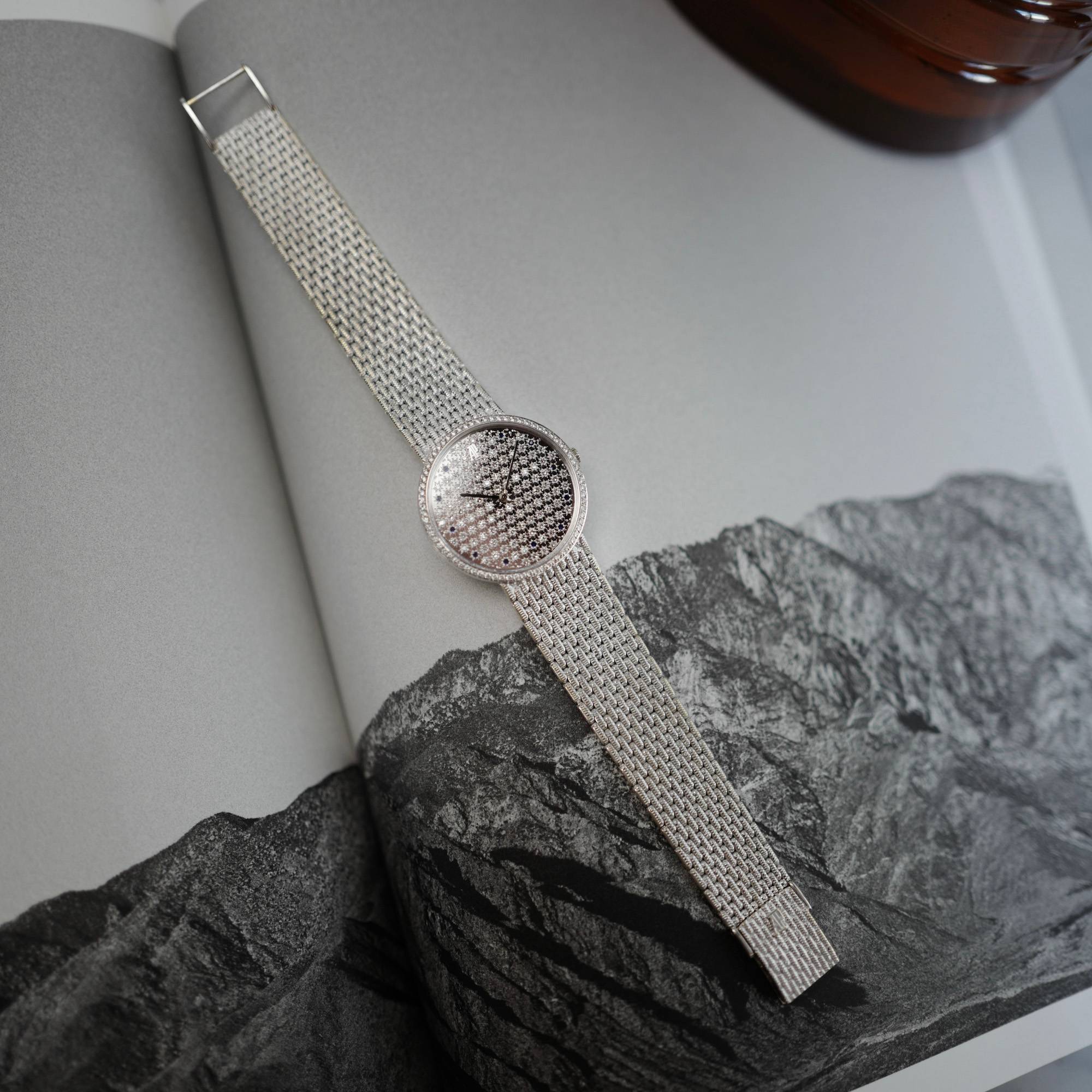 Audemars Piguet - Audemars Piguet Round Watch with Mirror Pave Dial - The Keystone Watches