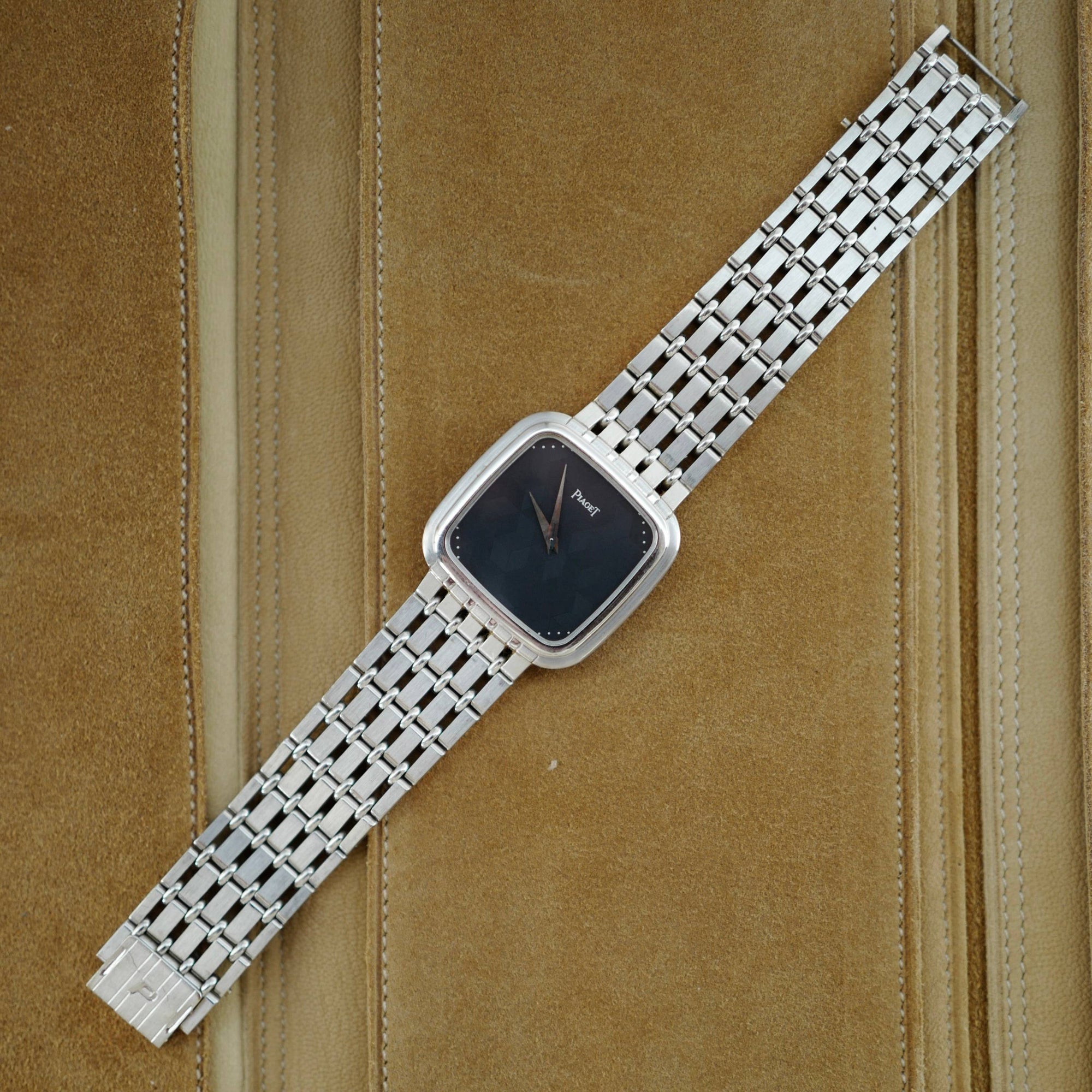 Piaget - Piaget White Gold Backset Watch Ref. 7708 - The Keystone Watches