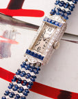 Tiffany & Co. - Tiffany & Co. Sapphire Diamond Art Deco Watch - The Keystone Watches