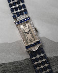Tiffany & Co. - Tiffany & Co. Sapphire Diamond Art Deco Watch - The Keystone Watches