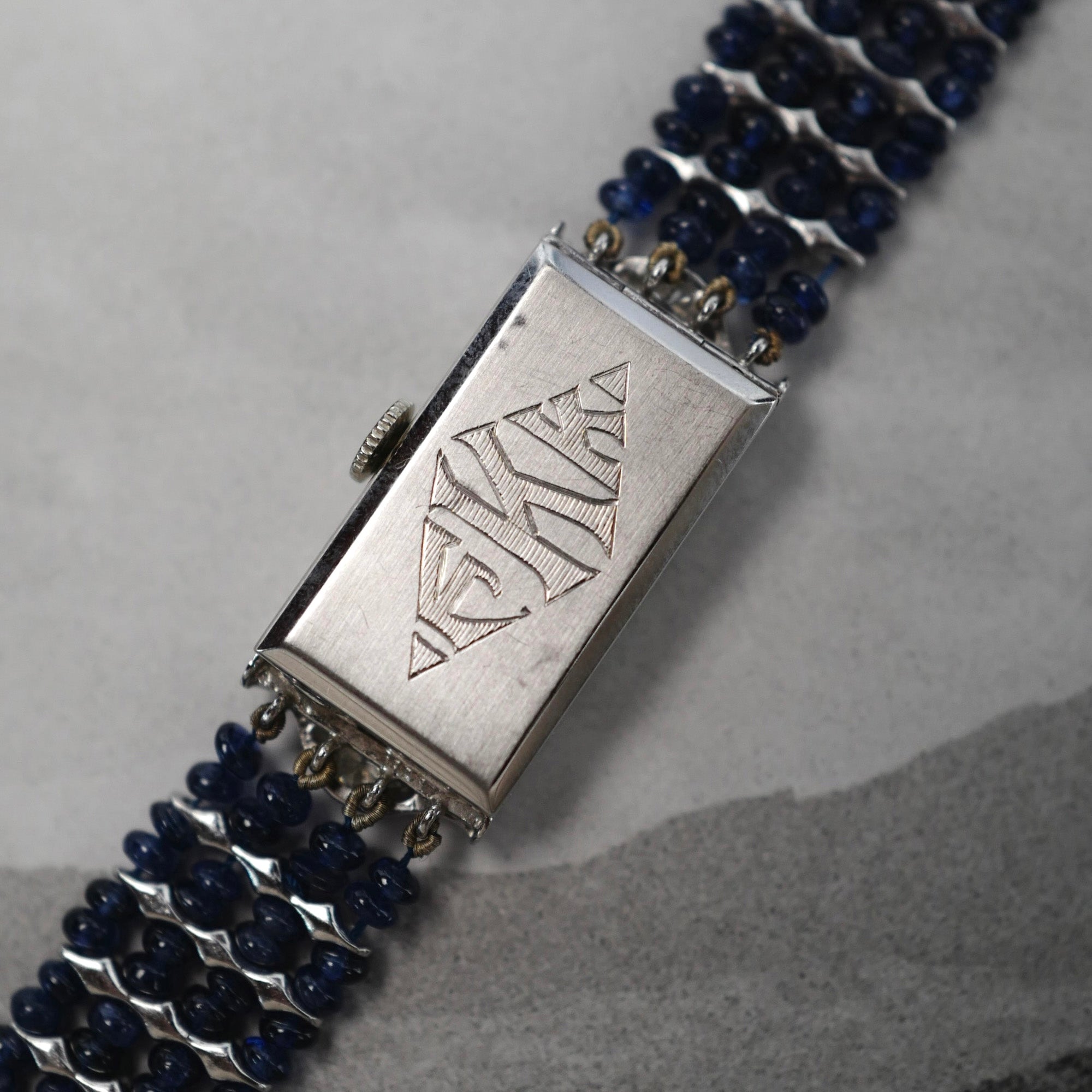 Tiffany & Co. - Tiffany & Co. Sapphire Diamond Art Deco Watch - The Keystone Watches