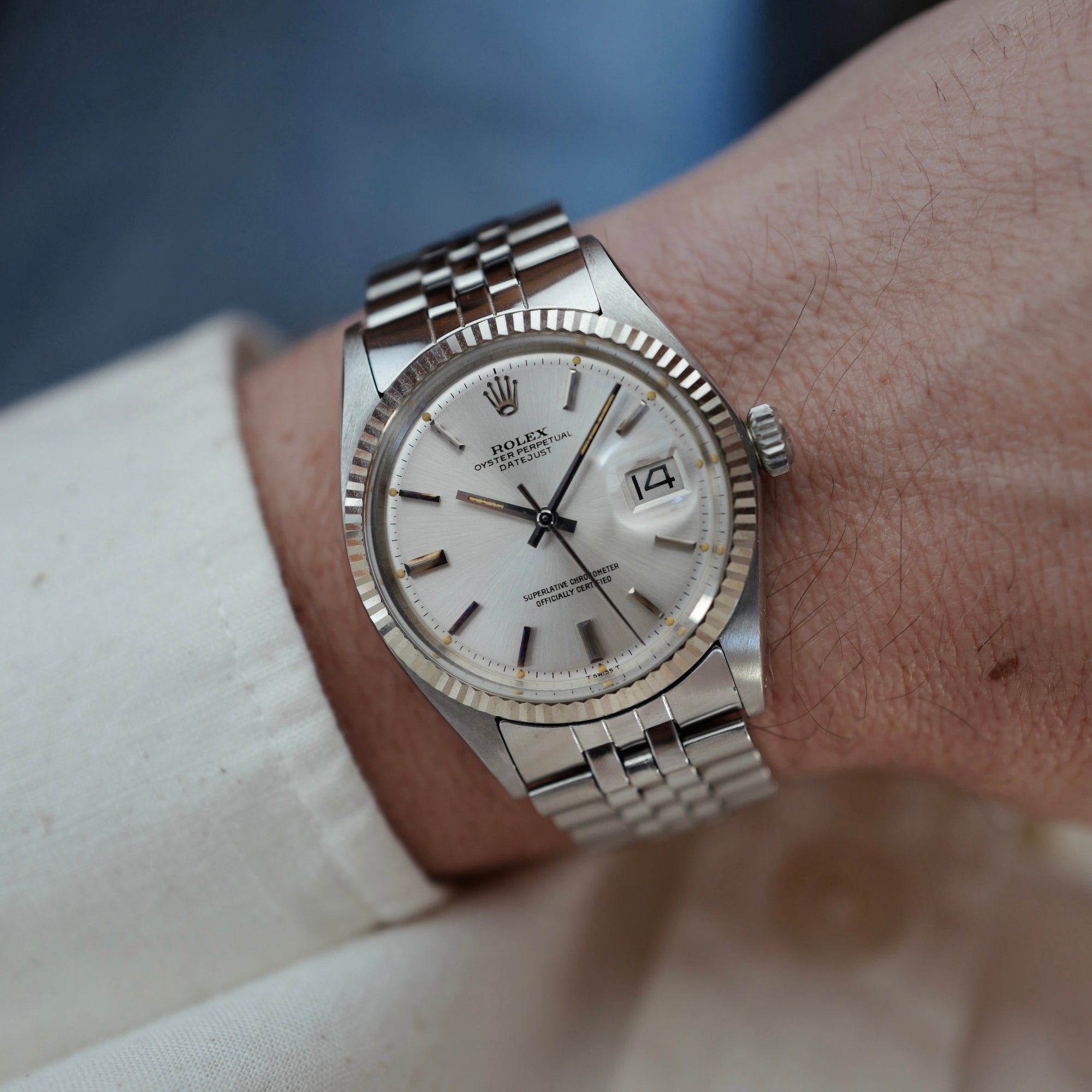 Rolex Steel Datejust Ref. 1601 in Outstanding Condition (New Arrival)