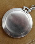 Patek White Gold Pocket Watch with Diamond Bezel (New Arrival)