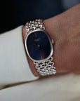 Patek Philippe White Gold Ellipse Ref. 3848 with JPE Chain Link Bracelet
