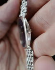 Patek Philippe White Gold Ellipse Ref. 3848 with JPE Chain Link Bracelet