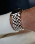 Patek Philippe White Gold Ellipse Ref. 3848 with JPE Chain Link Bracelet
