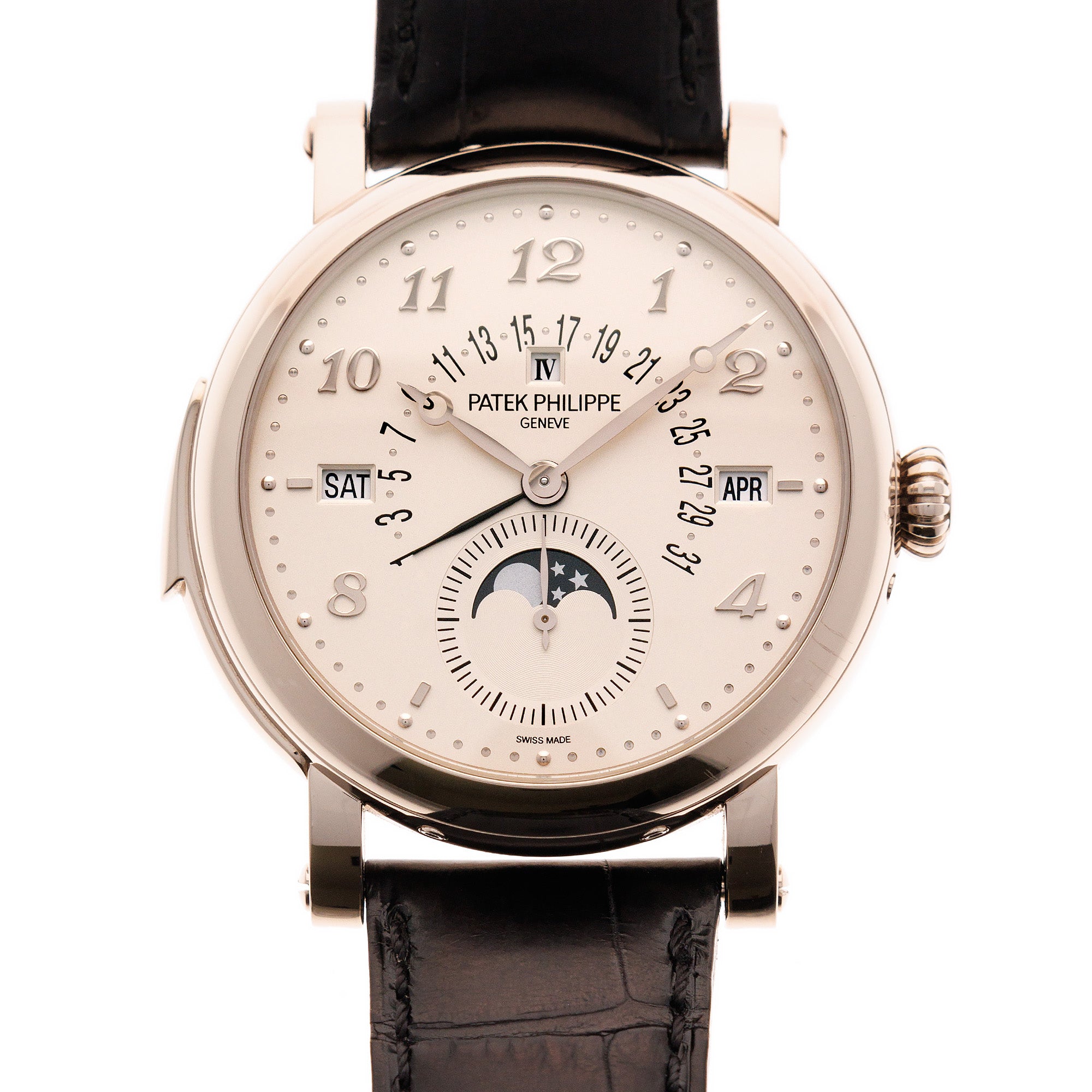 Patek Philippe - Patek Philippe White Gold Grand Complication Minute Repeater Watch Ref. 5213 - The Keystone Watches
