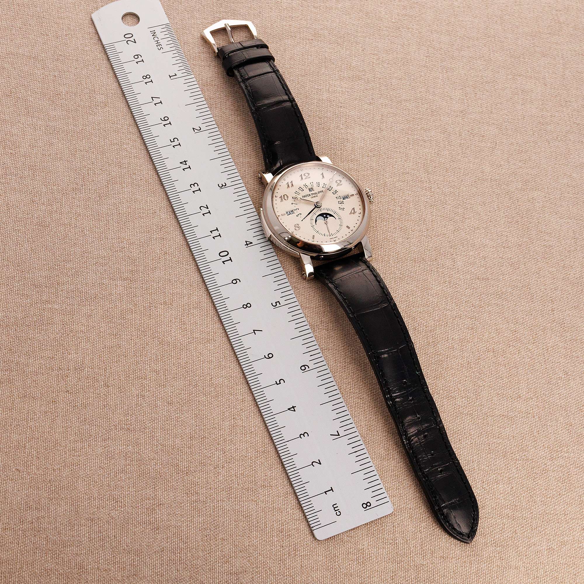 Patek Philippe - Patek Philippe White Gold Grand Complication Minute Repeater Watch Ref. 5213 - The Keystone Watches