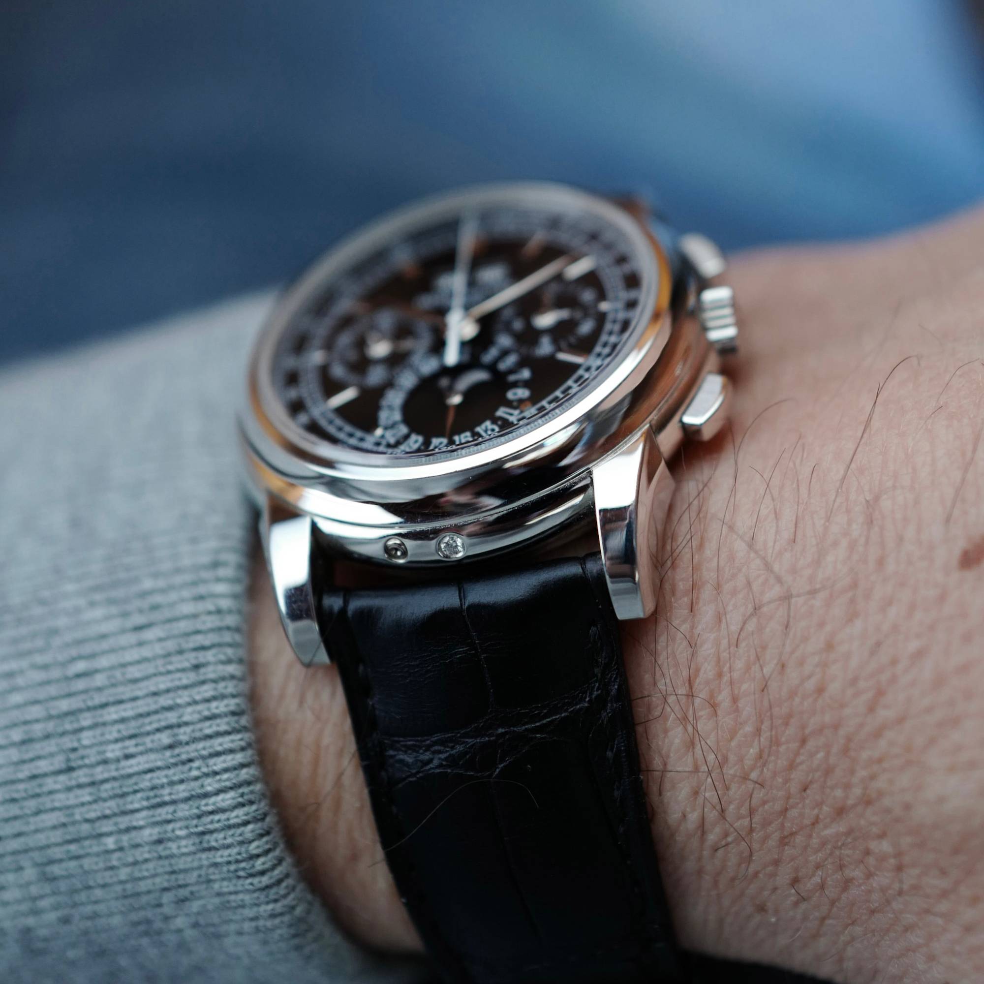 Patek Philippe - Patek Philippe Platinum Perpetual Calendar Chronograph Ref. 5970 - The Keystone Watches