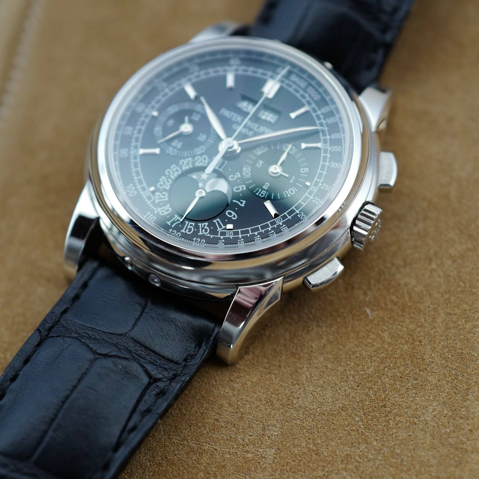 Patek Philippe - Patek Philippe Platinum Perpetual Calendar Chronograph Ref. 5970 - The Keystone Watches
