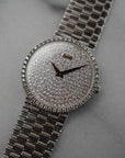 Piaget - Piaget White Gold Diamond Watch Ref. 9066 with Pave Dial - The Keystone Watches