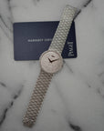 Piaget - Piaget White Gold Diamond Watch Ref. 9066 with Pave Dial - The Keystone Watches
