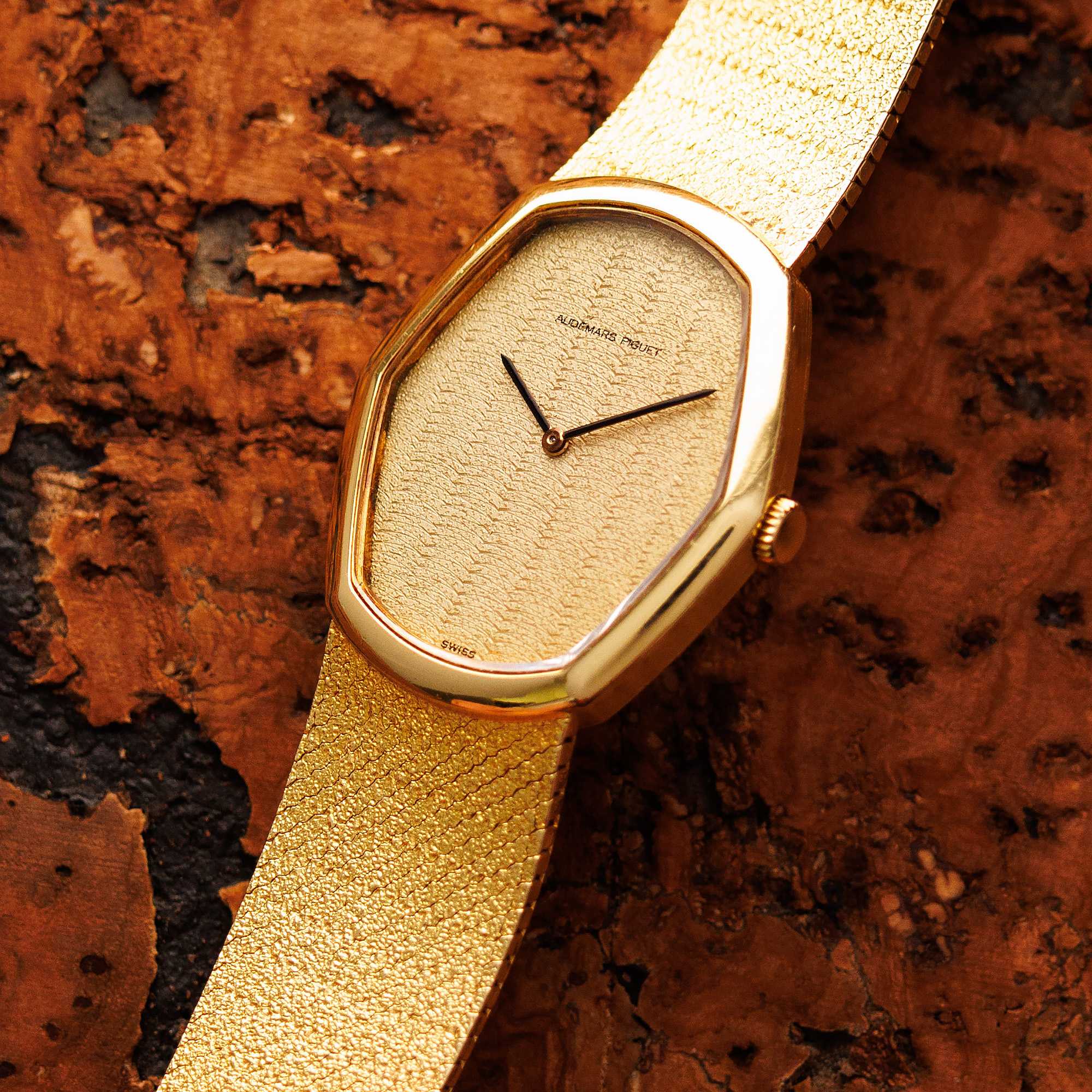 Audemars Piguet - Audemars Piguet Yellow Gold Hexagonal Watch - The Keystone Watches