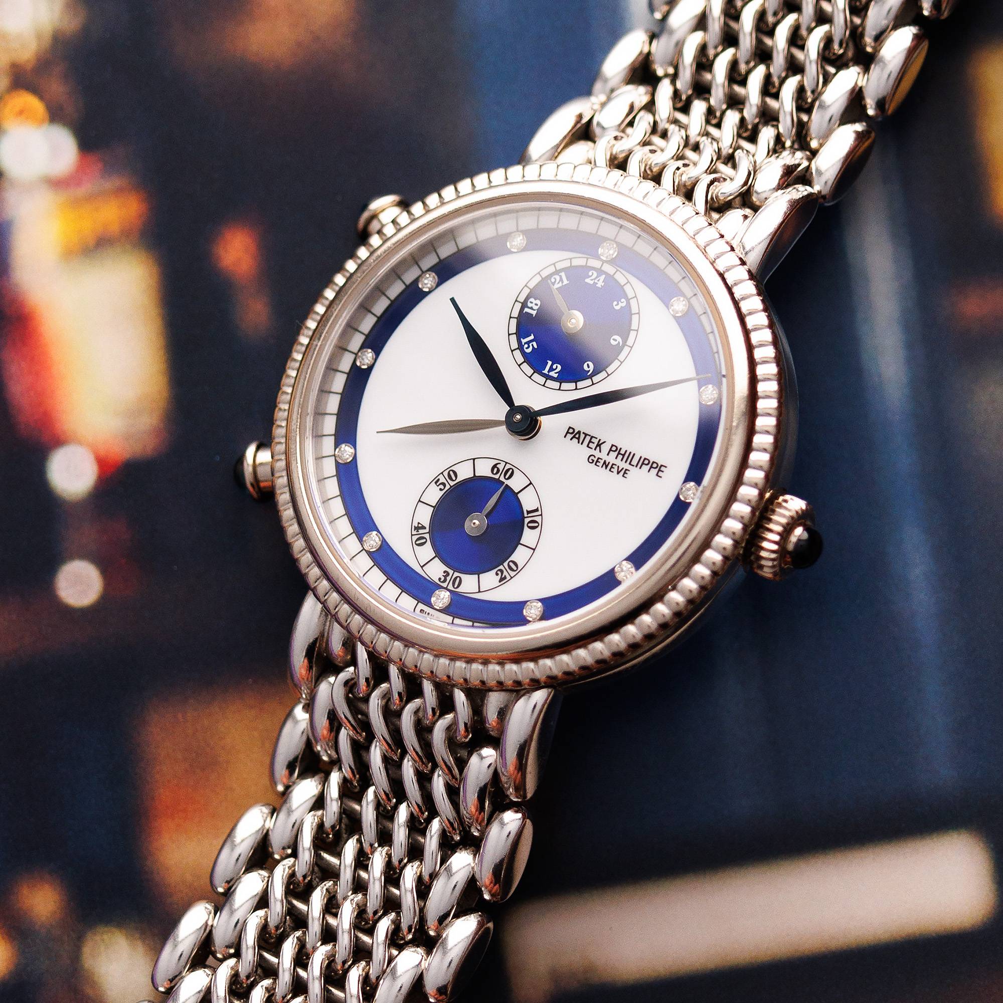 Patek Philippe - Patek Philippe White Gold Travel Time Ref. 4864/2G - The Keystone Watches