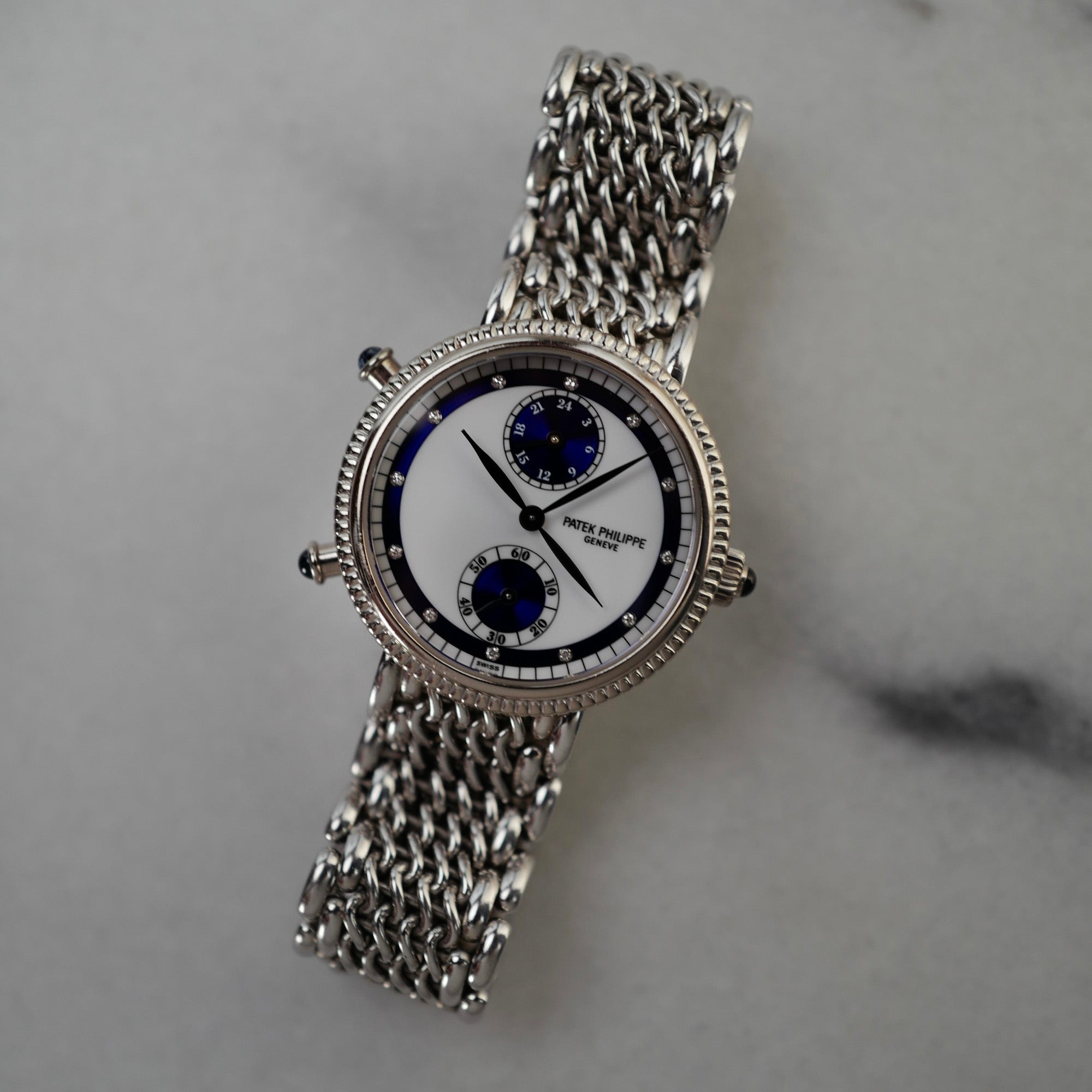 Patek Philippe - Patek Philippe White Gold Travel Time Ref. 4864/2G - The Keystone Watches