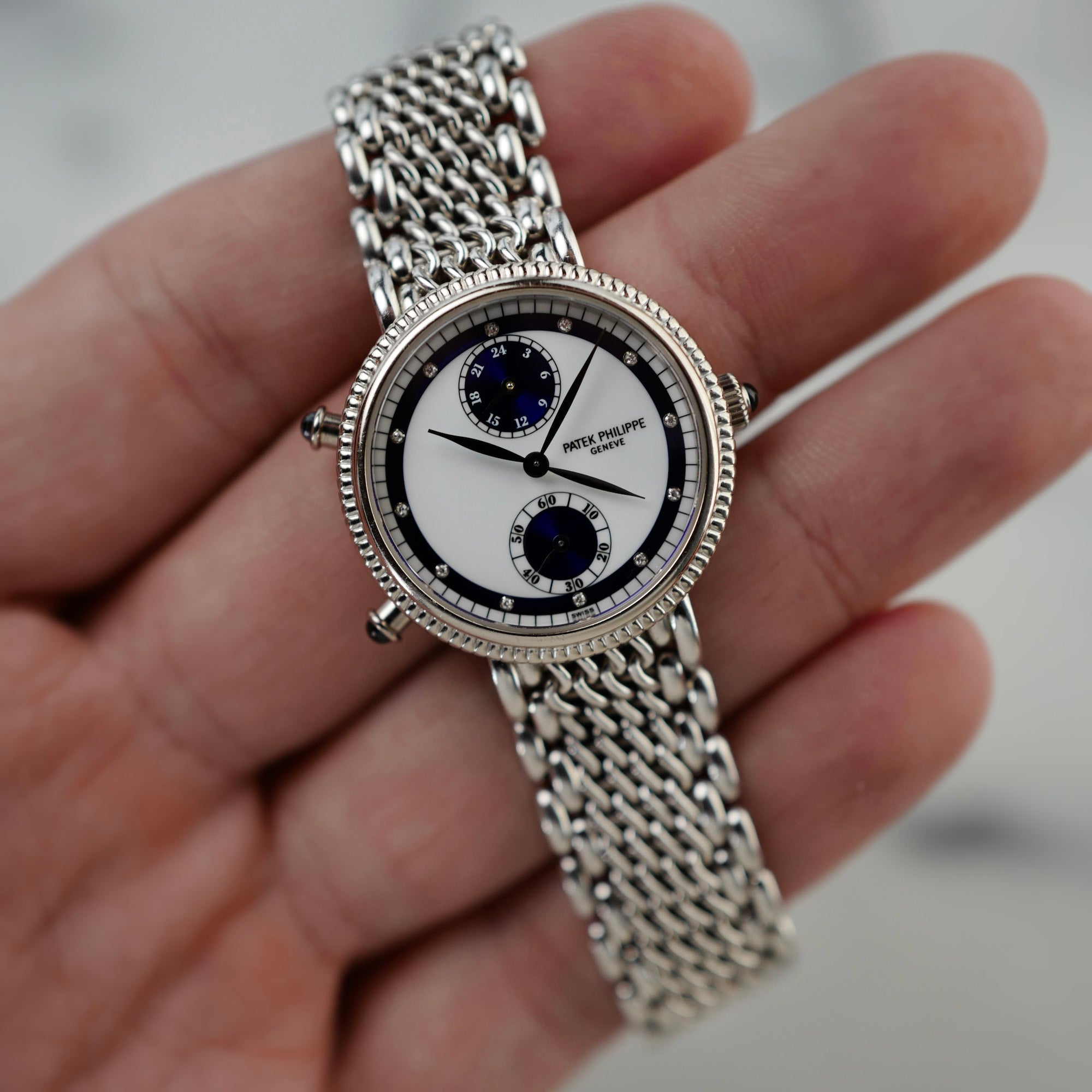 Patek Philippe - Patek Philippe White Gold Travel Time Ref. 4864/2G - The Keystone Watches