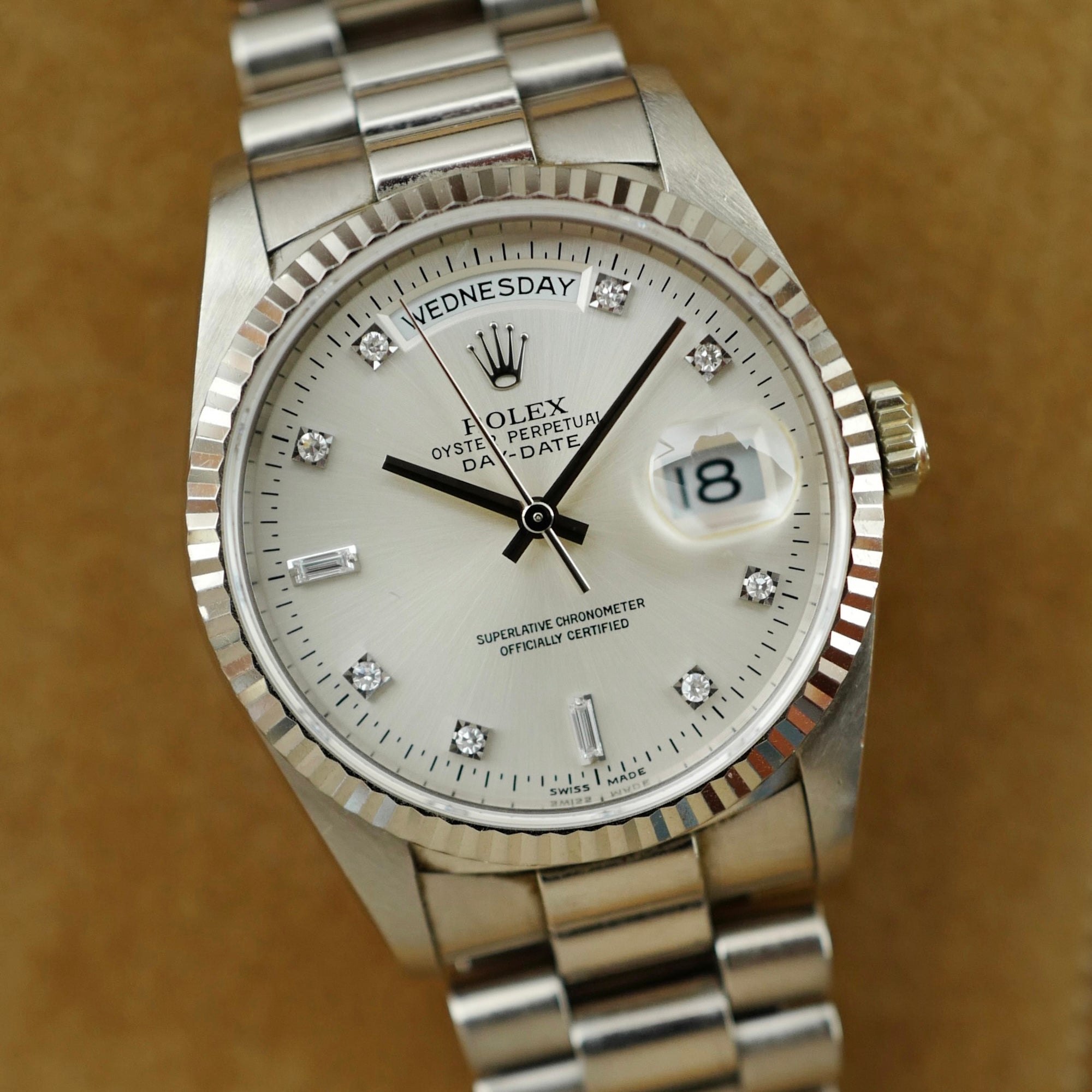 Rolex - Rolex White Gold Day-Date Ref. 18239 - The Keystone Watches