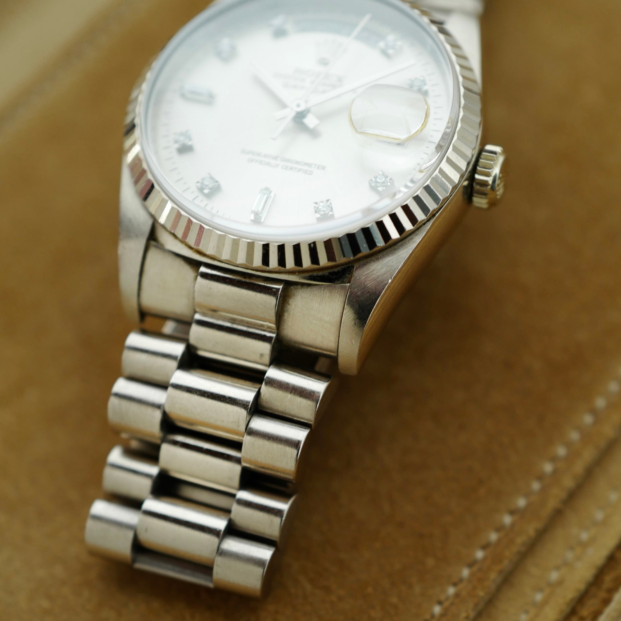 Rolex - Rolex White Gold Day-Date Ref. 18239 - The Keystone Watches