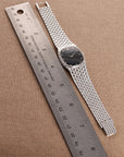 Audemars Piguet White Gold Beaded Bracelet Watch