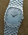 Audemars Piguet - Audemars Piguet White Gold Beaded Bracelet Watch - The Keystone Watches