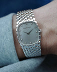 Audemars Piguet - Audemars Piguet White Gold Beaded Bracelet Watch - The Keystone Watches