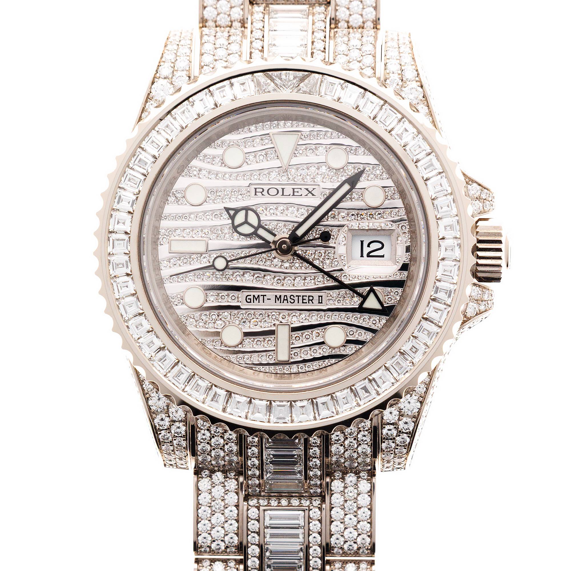Rolex - Rolex White Gold GMT-Master II Ice Ref. 116769TBR - The Keystone Watches
