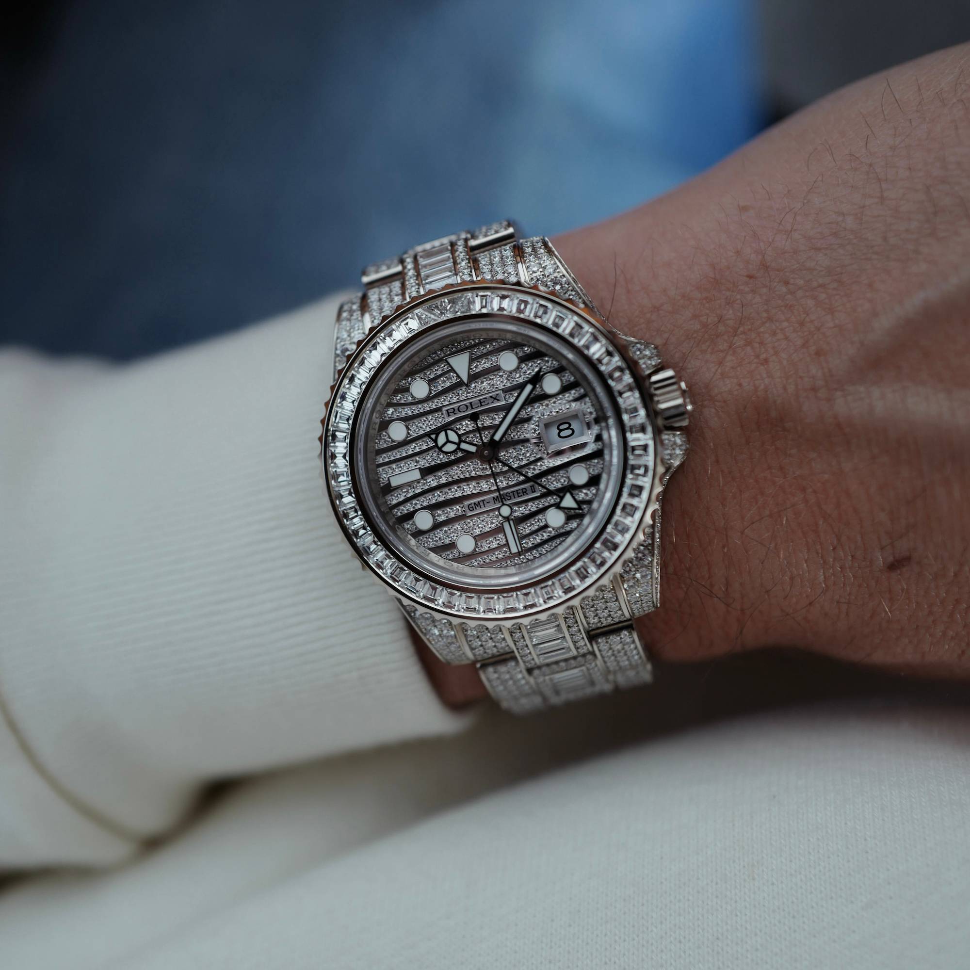 Rolex - Rolex White Gold GMT-Master II Ice Ref. 116769TBR - The Keystone Watches