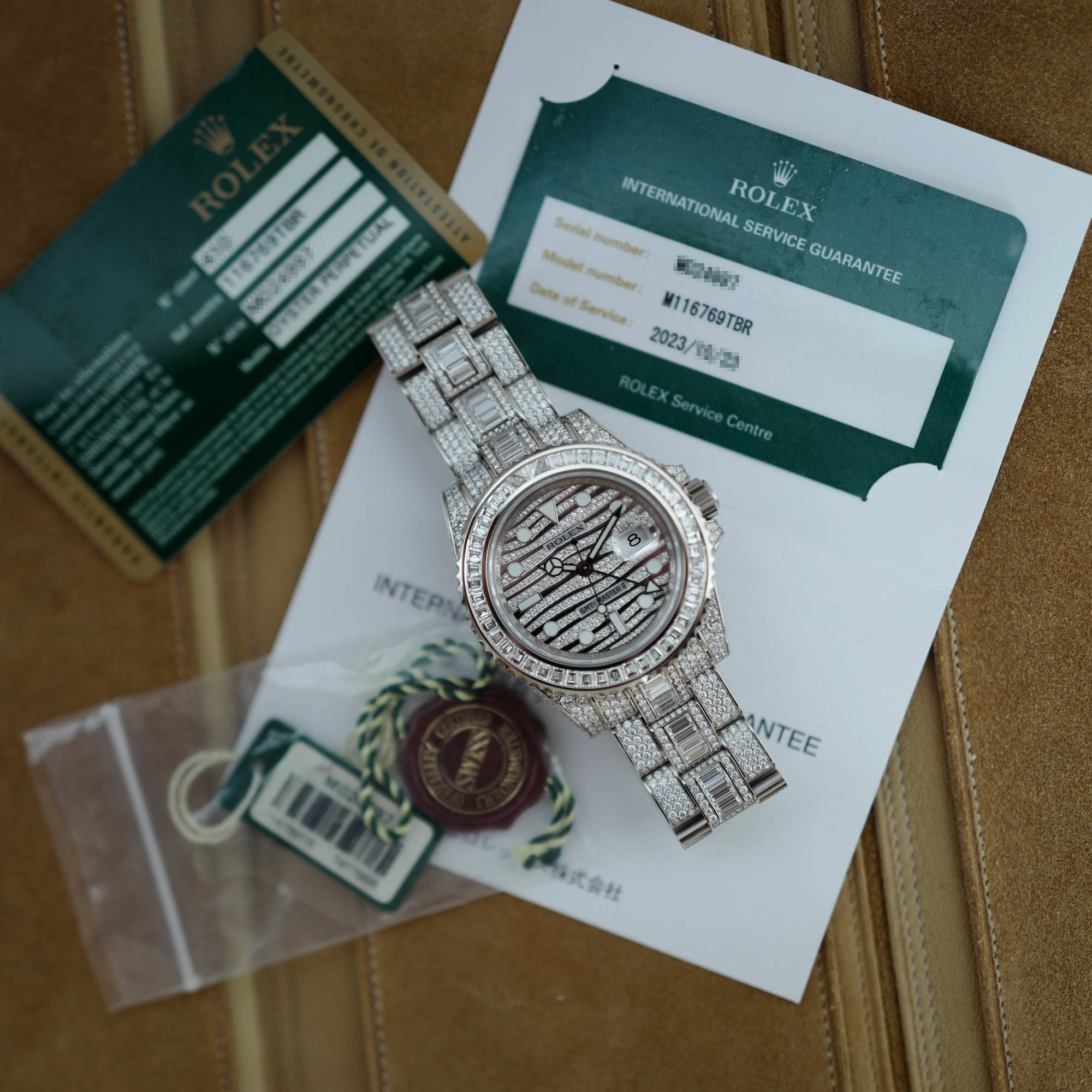 Rolex - Rolex White Gold GMT-Master II Ice Ref. 116769TBR - The Keystone Watches