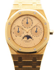 Audemars Piguet - Audemars Piguet Yellow Gold Royal Oak Perpetual Watch Ref. 25554BA in Outstanding Original Condition - The Keystone Watches