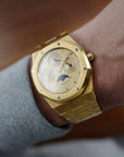 Audemars Piguet - Audemars Piguet Yellow Gold Royal Oak Perpetual Watch Ref. 25554BA in Outstanding Original Condition - The Keystone Watches