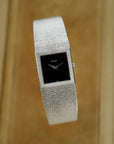 Piaget White Gold Bracelet Watch Ref. 9133 with Onyx Dial (New Arrival)