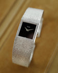 Piaget White Gold Bracelet Watch Ref. 9133 with Onyx Dial (New Arrival)