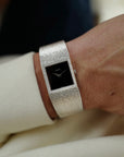 Piaget White Gold Bracelet Watch Ref. 9133 with Onyx Dial (New Arrival)